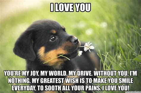 Feb 10, 2023 · The Best Love Memes to Brighten up Your Day. By. Sylvia Smith, Author. 27.7k Reads. Updated: 10 Feb, 2023. Being in love is one of the most wonderful feelings a person can experience in life. It is right up there next to the first sip of morning coffee and watching Toy Story 3. Couples reminding each other with ‘I love you’ messages is nice ... 